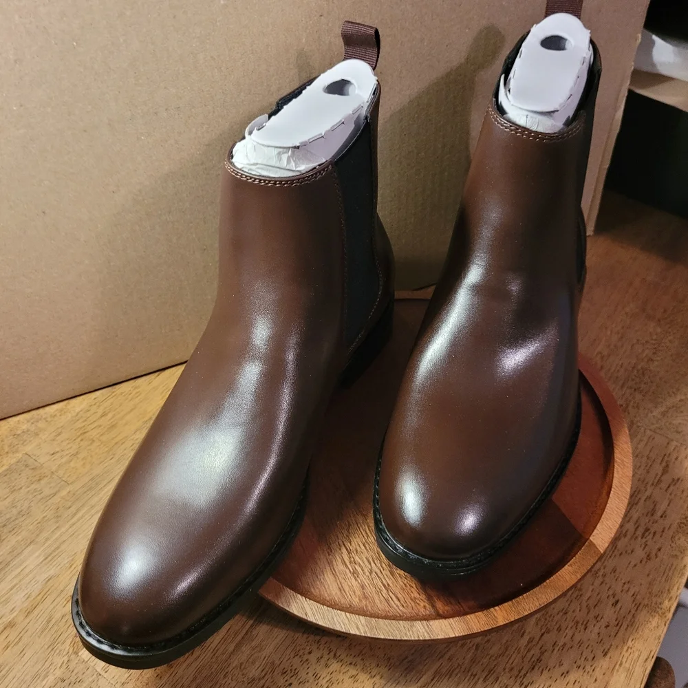 Alfani Men's Dark Brown Luka Boots Size 8.5 M